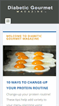 Mobile Screenshot of diabeticgourmet.com